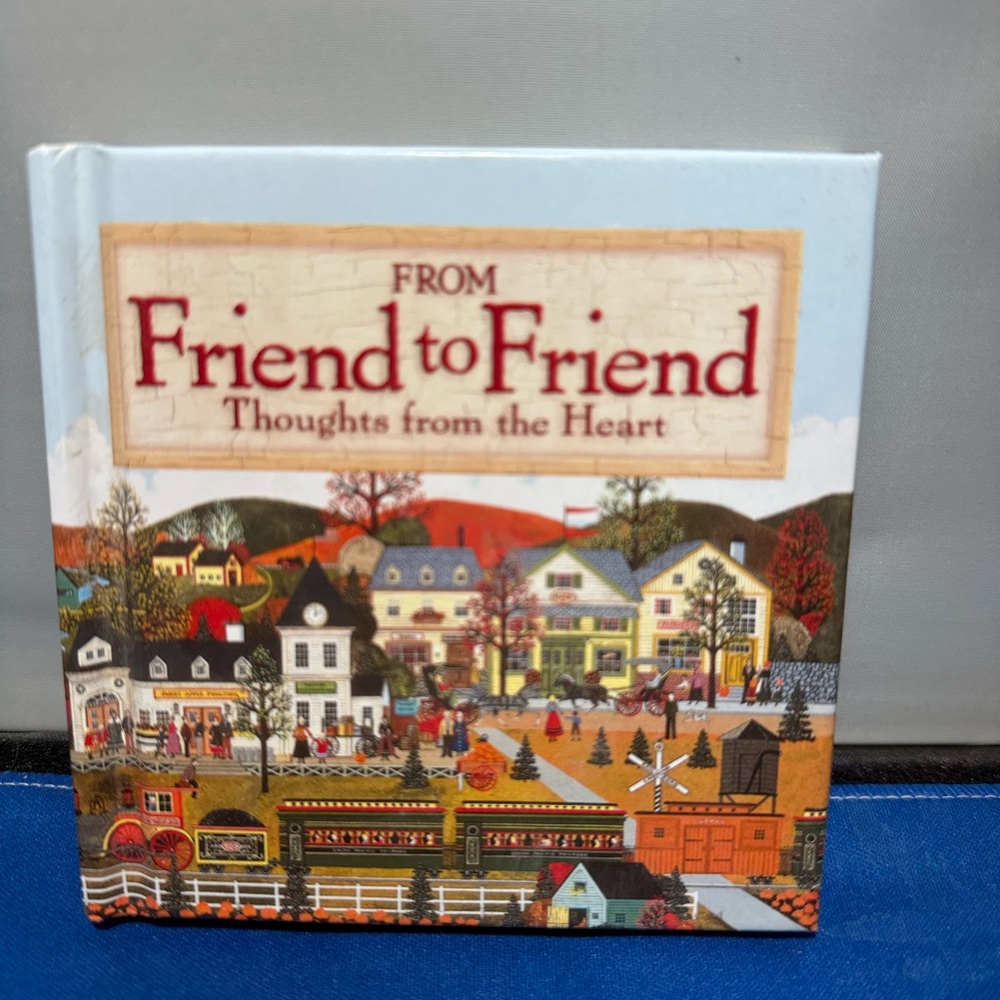 Friend to Friend Thoughts from the Heart Decorative Book